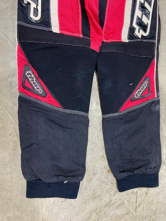 VTG Thor Wear MX Red Racing Pants Sz 30