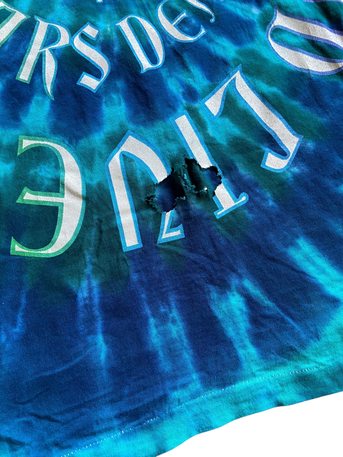 VTG Grateful Dead 25 Years Blue Tye Dye Tee Sz L/XL