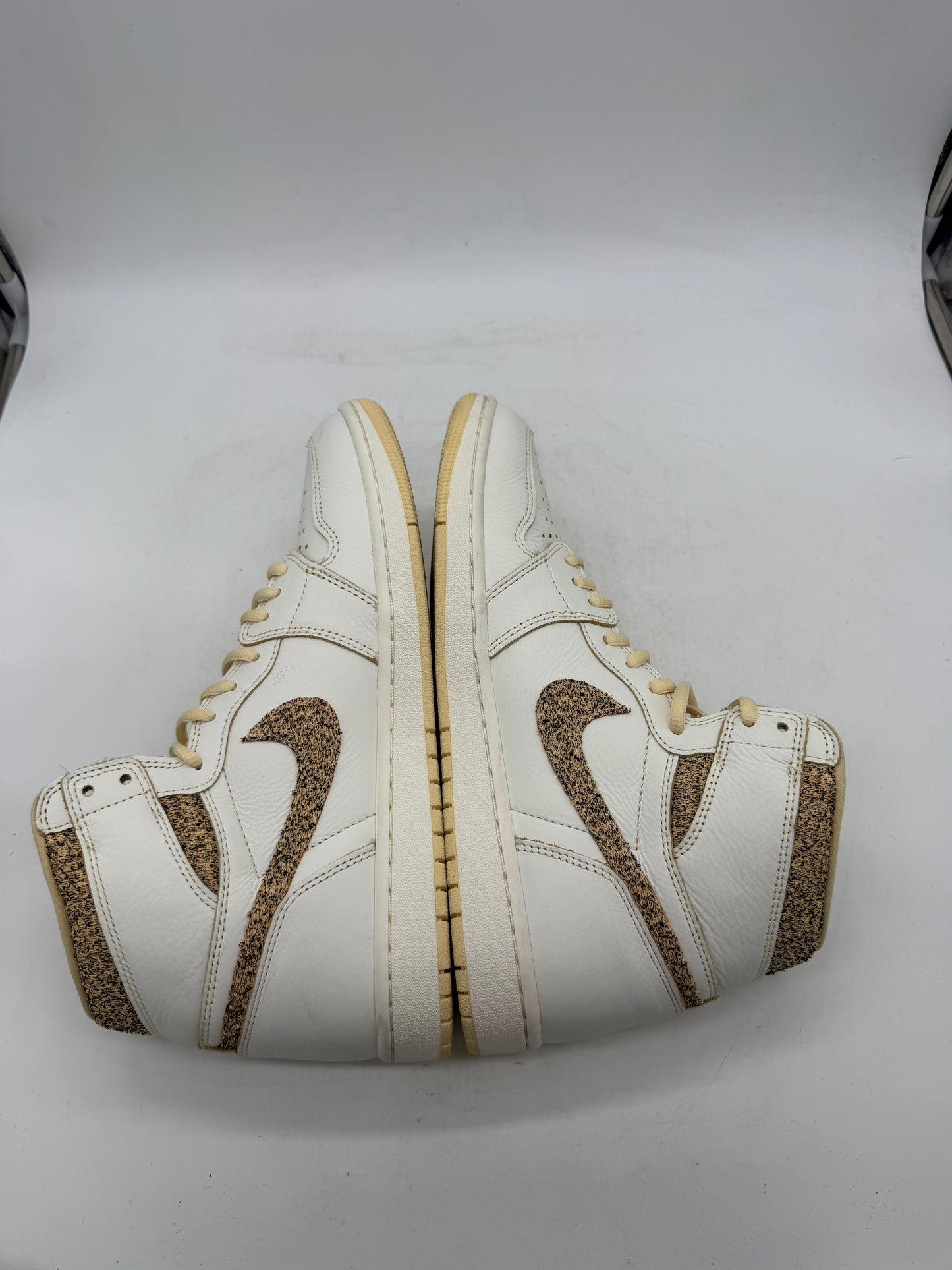 Preowned 2023 Air Jordan 1 Retro High OG Craft 'Vibrations of Naija' Sz 10.5M/12W FD8631-100