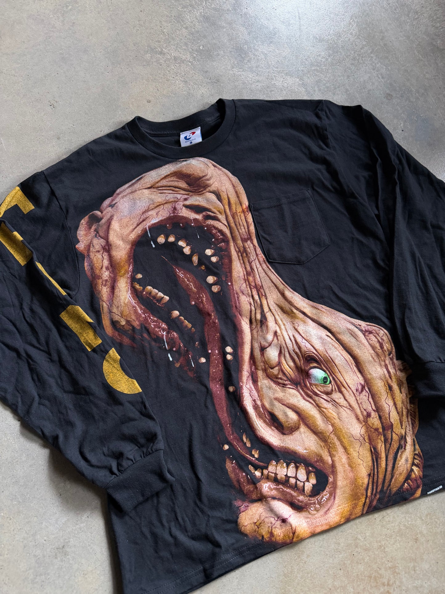 Backstock Co The Thing L/S Allover Tee Sz L