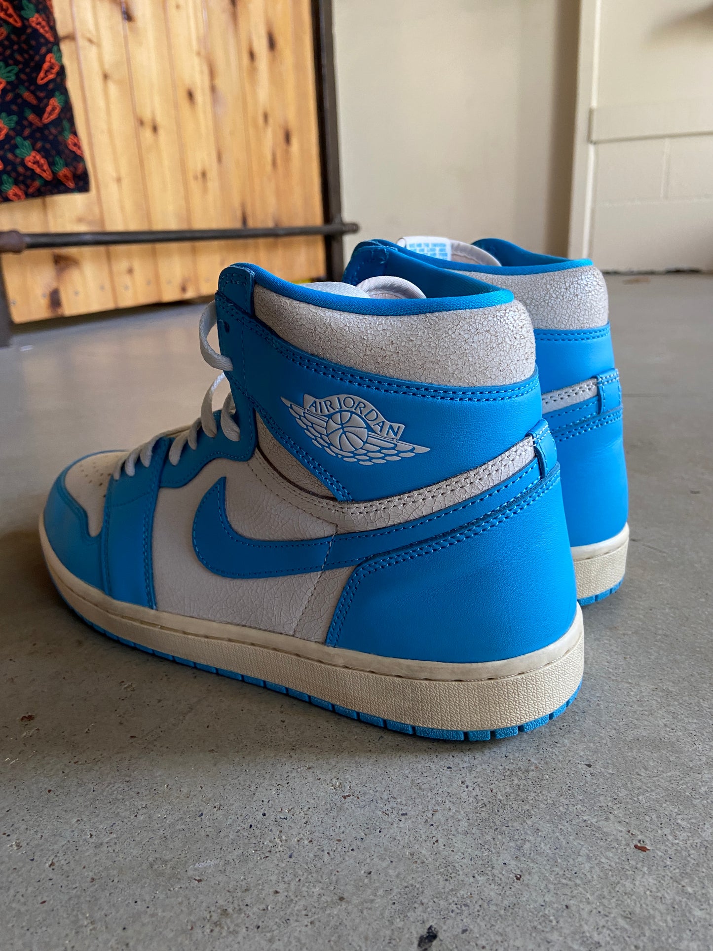 Preowned Jordan 1 Retro High OG UNC Reimagined Sz 11.5M/13W