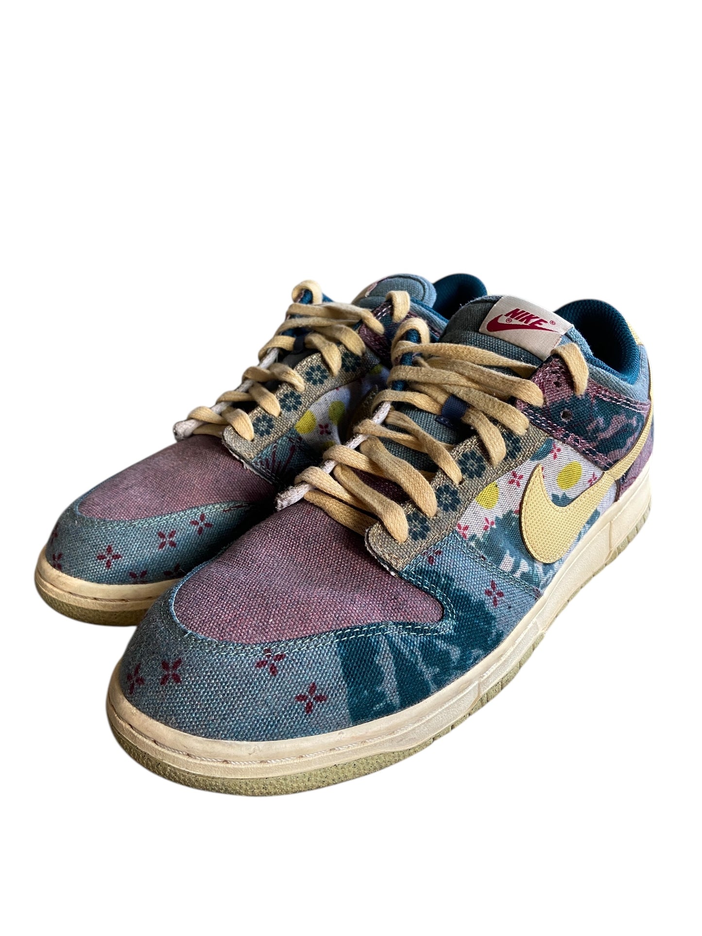 Preowned Nike Dunk Low Community Garden Size 11.5M/13W