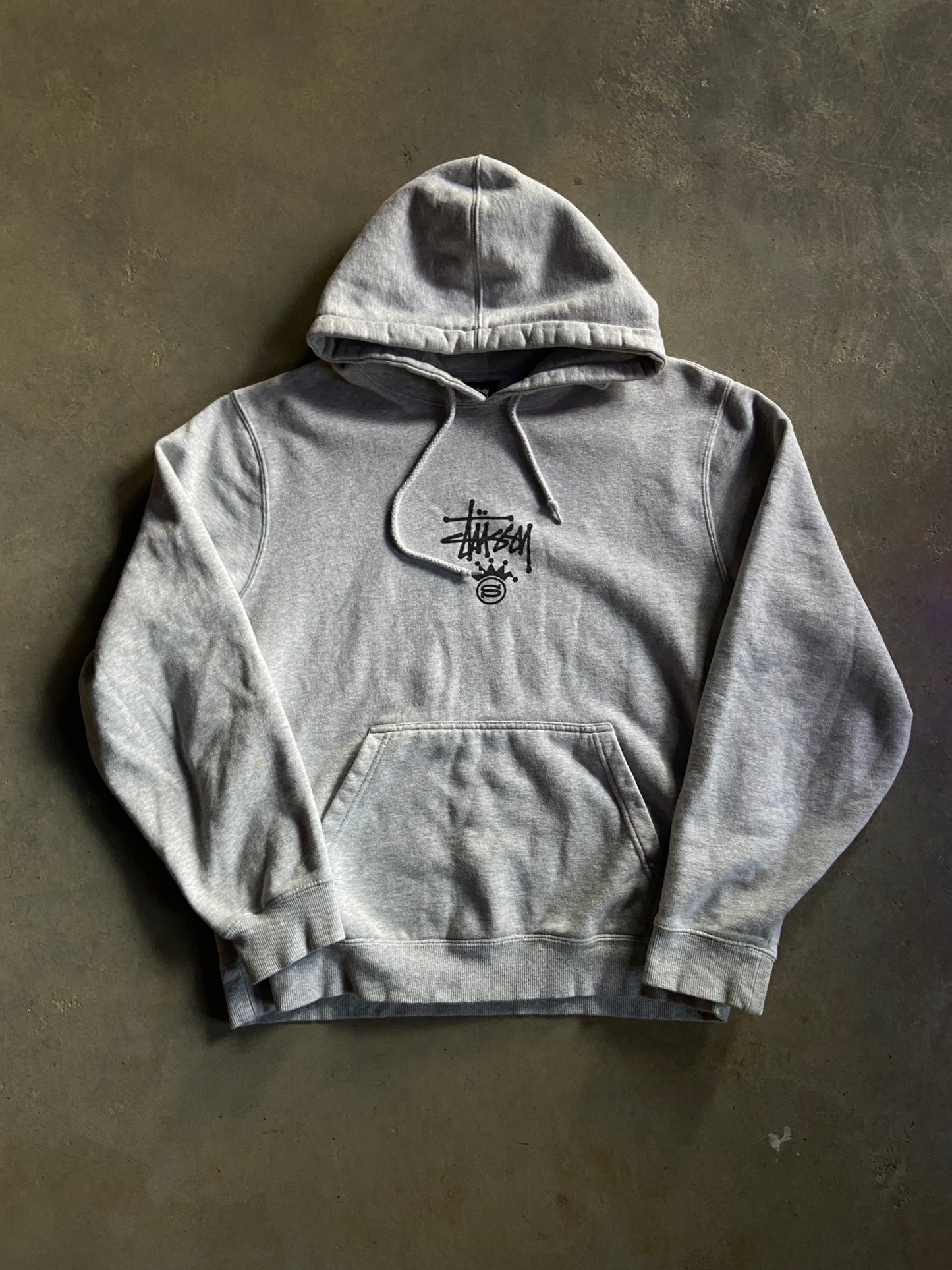 Stussy Crown Logo Sweatshirt Sz Large