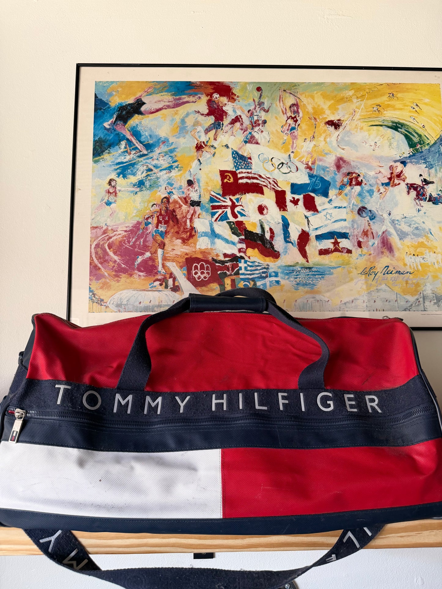 VTG Tommy Hilfiger Duffle Bag