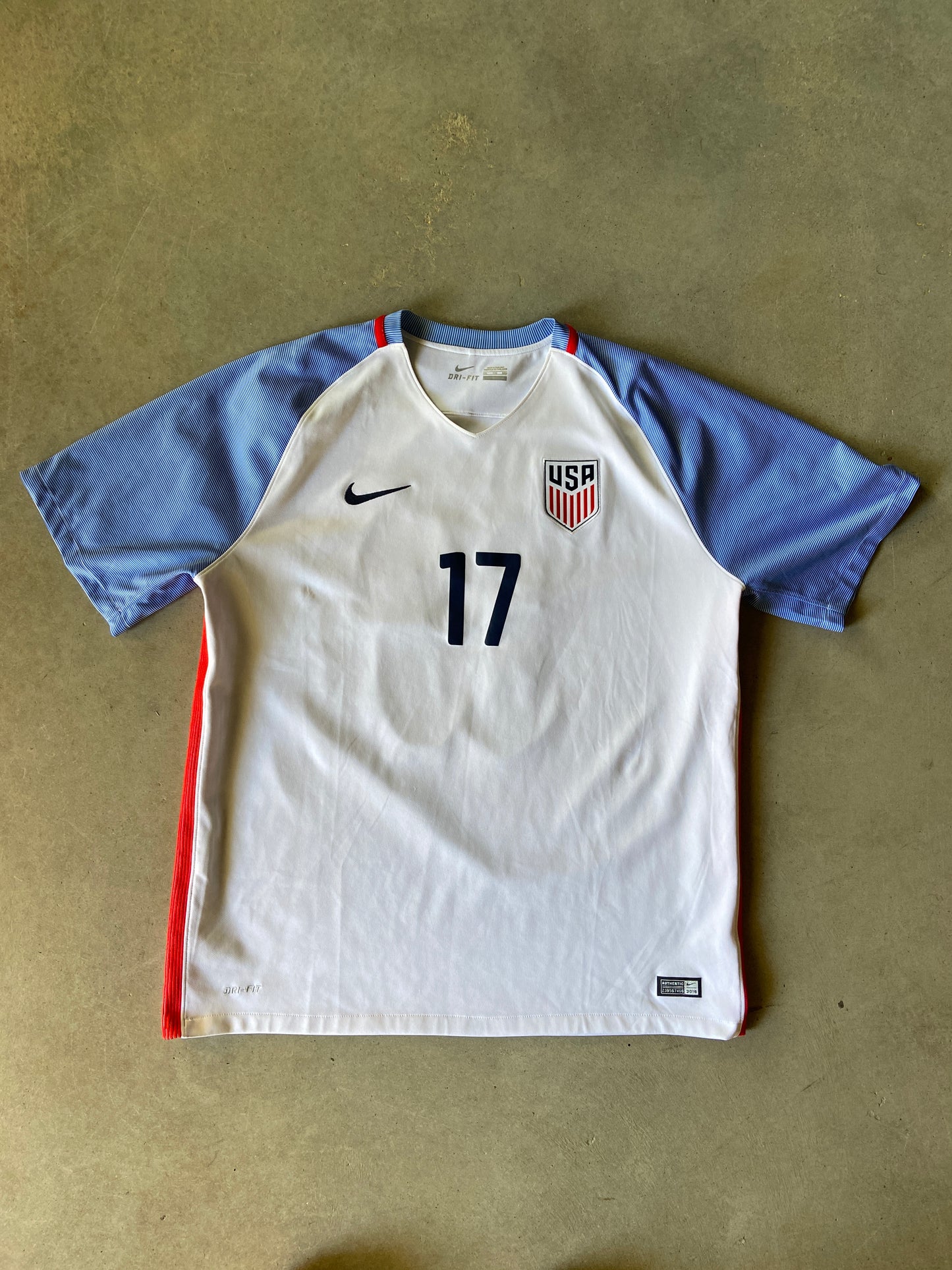 Nike France National Team Soccer Kit Jersey Sz Med