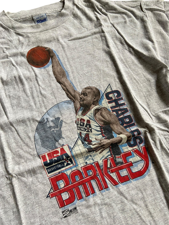 VTG Salem Team USA Charles Barkley Tee Sz L/XL