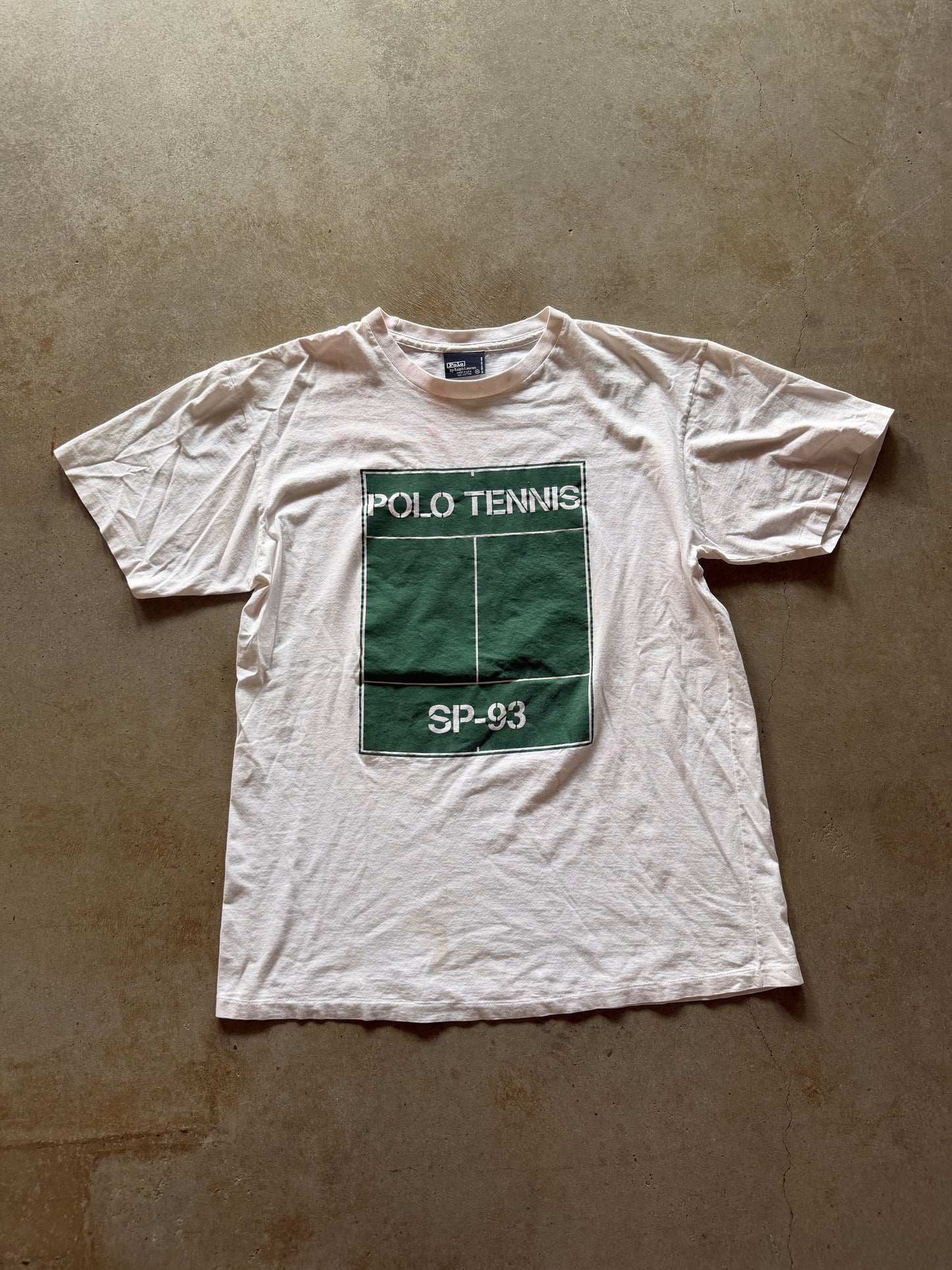 VTG Polo Tennis SP-93 Tee Sz M