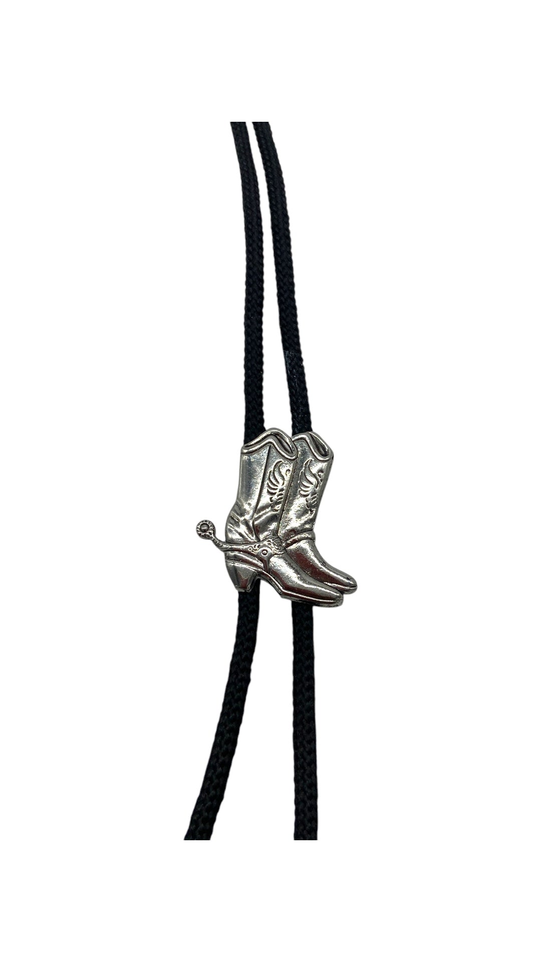 VTG Cowboy Boots Bolo Tie