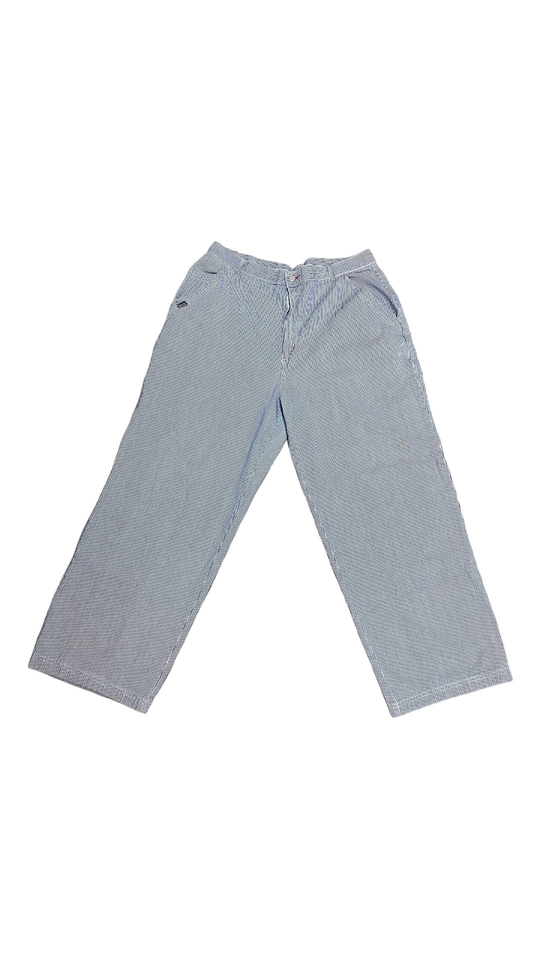 Y2K Baxis Jeanwear Stripe Pants Sz 38x31