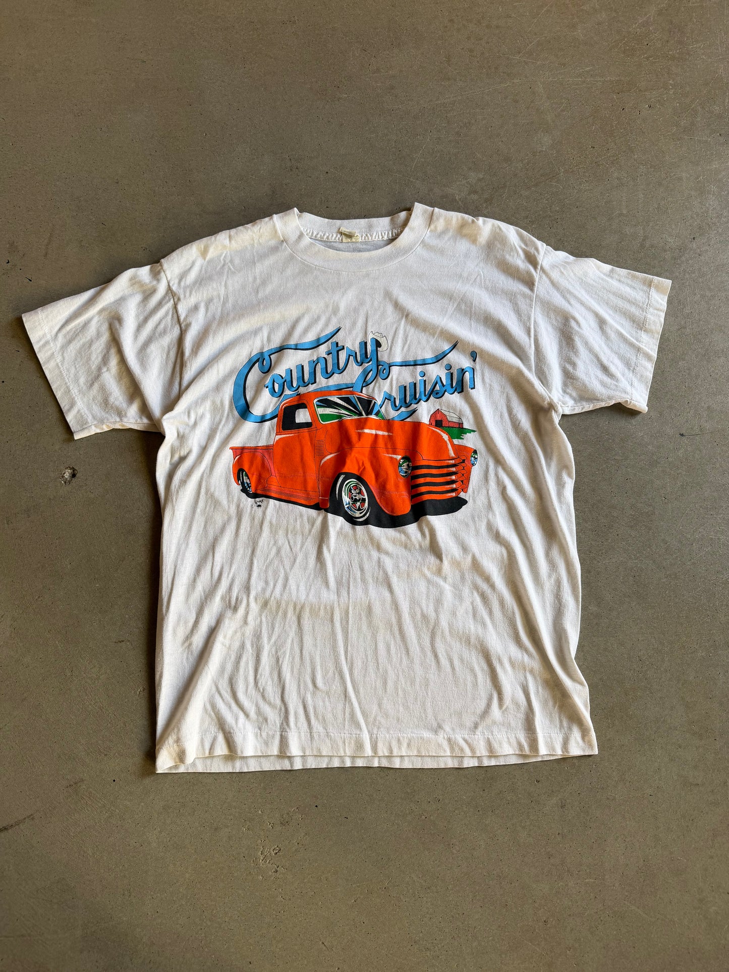 VTG Chevy Trucks Country Cruising Tee Sz L