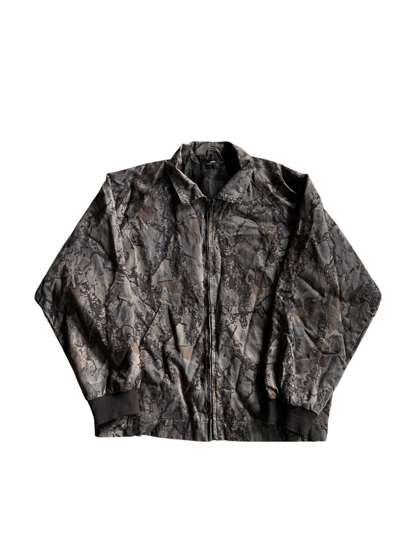 VTG Natural Gear Camo Style Jacket Sz 2XL