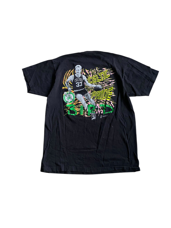 VTG Magic Johnson Larry Bird Tee Sz L