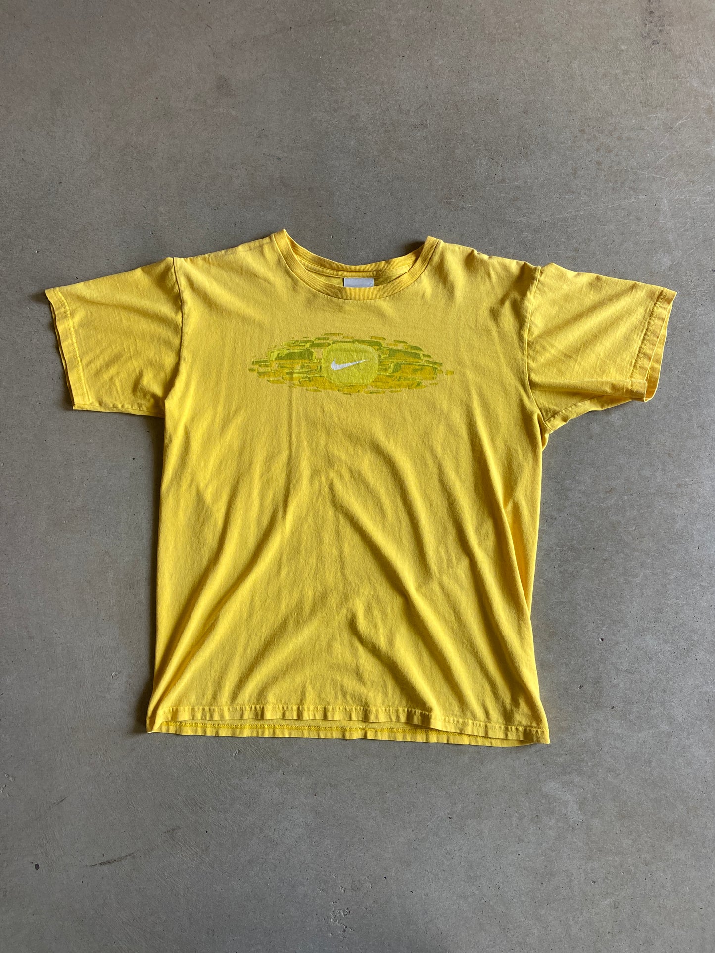VTG Nike Yellow Tee Sz M/L