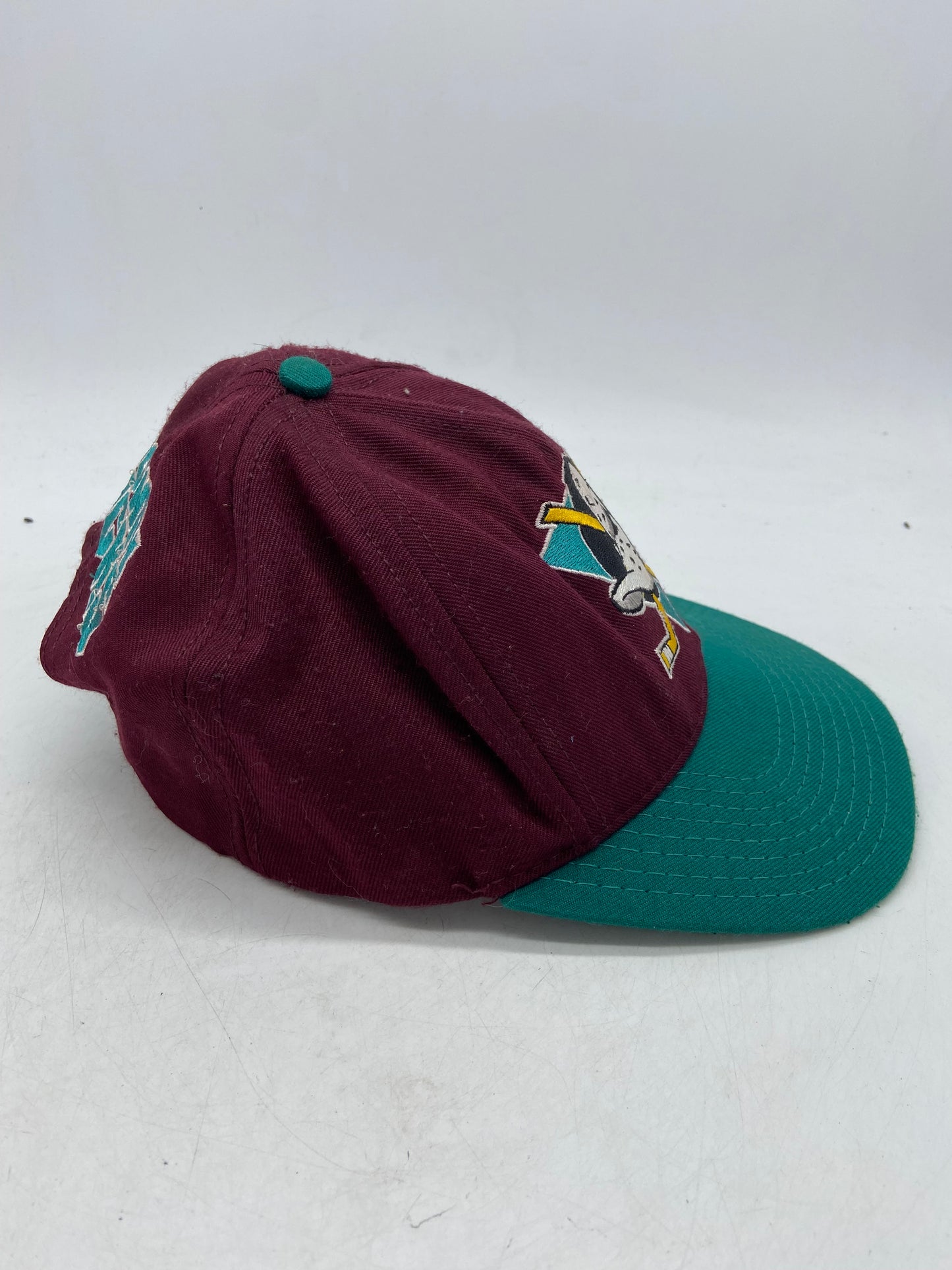 VTG Anaheim Mighty Ducks Maroon Hat