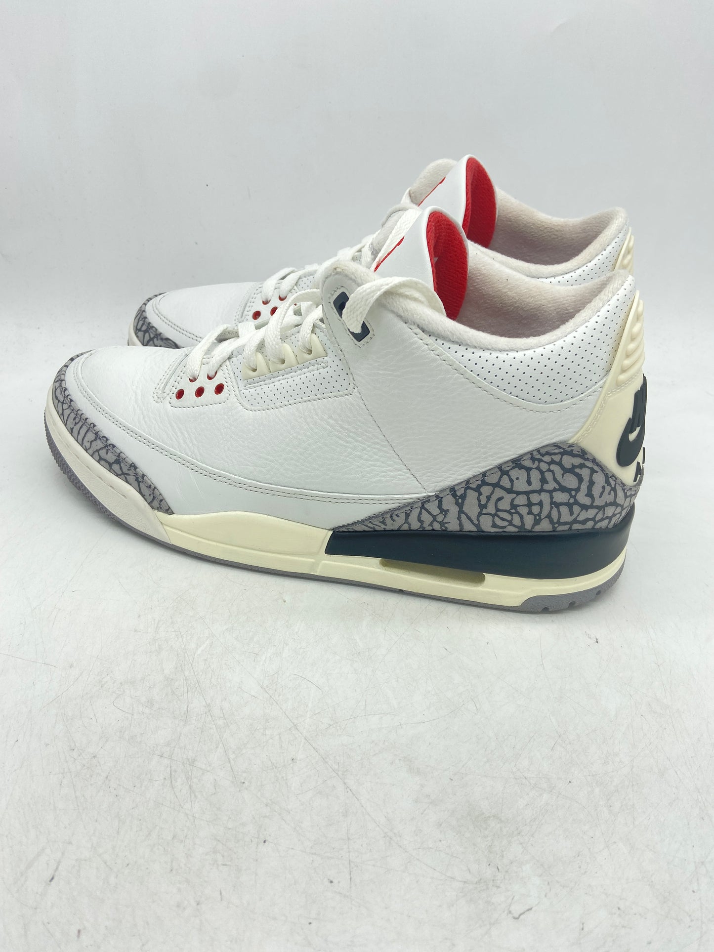 Preowned Jordan 3 Retro White Cement Reimagined Sz 11.5M/13W DN3707-100