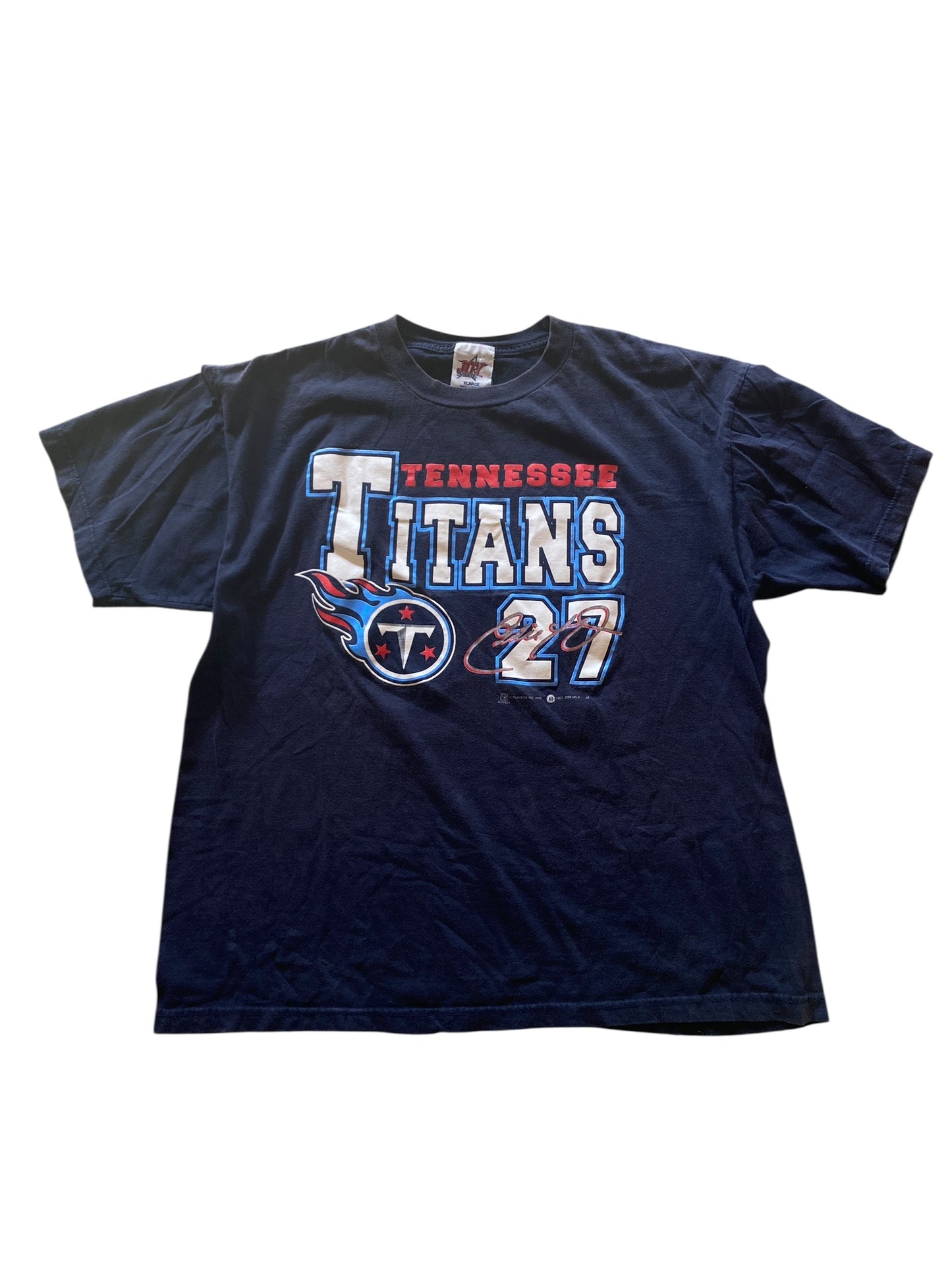 VTG Tennessee Titans Eddie George Tee Sz XL