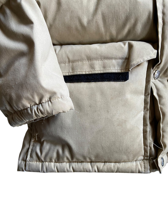 VTG The North Face Brown Label Puffer Jacket Sz XS