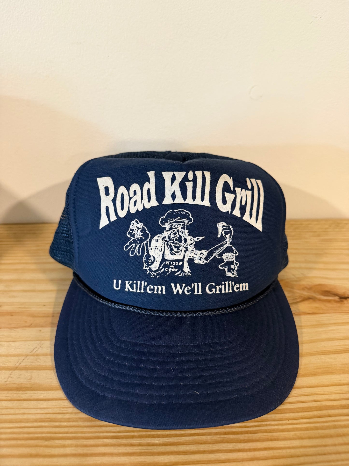 VTG Road Kill Grill Navy Trucker Hat