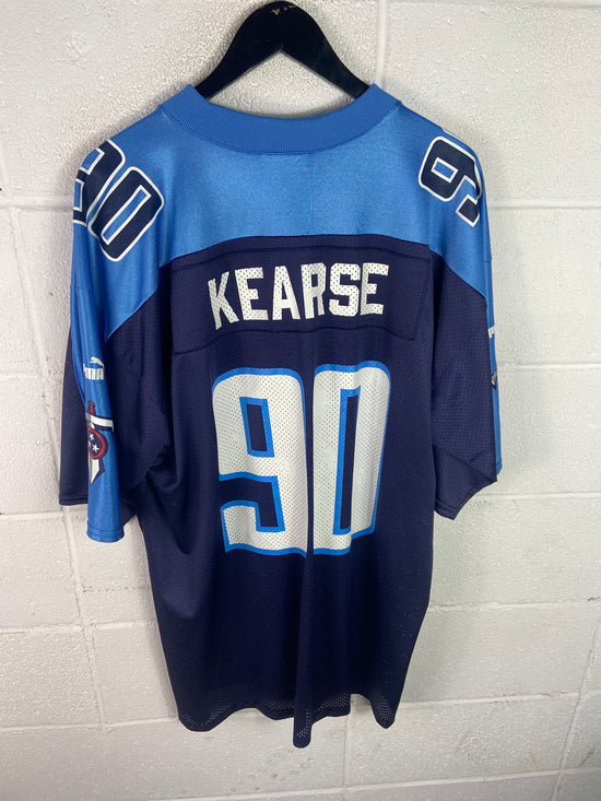 VTG Tennessee Titans Jevon Kearse Super Bowl 2000 Jersey Sz XL