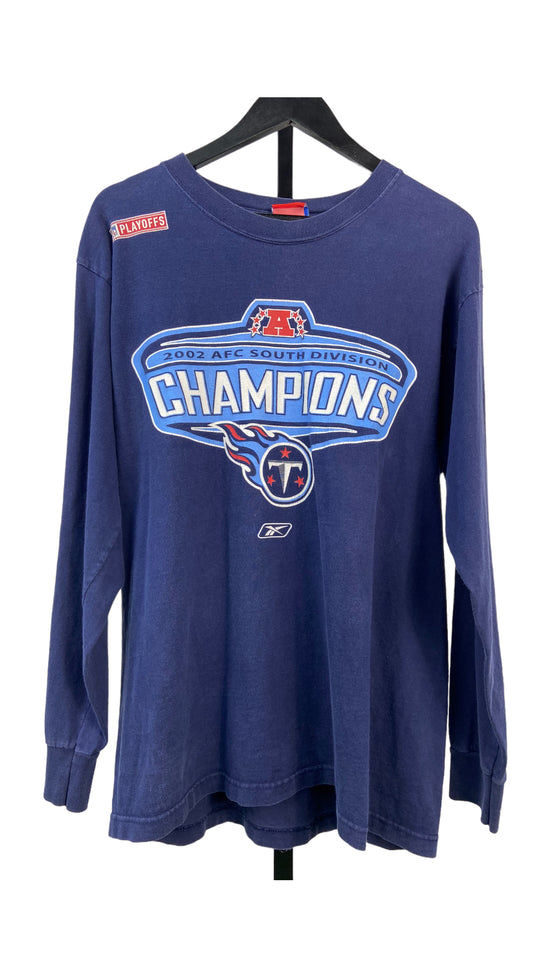 VTG 02’ Tennessee Titans Champion LS Tee Sz M