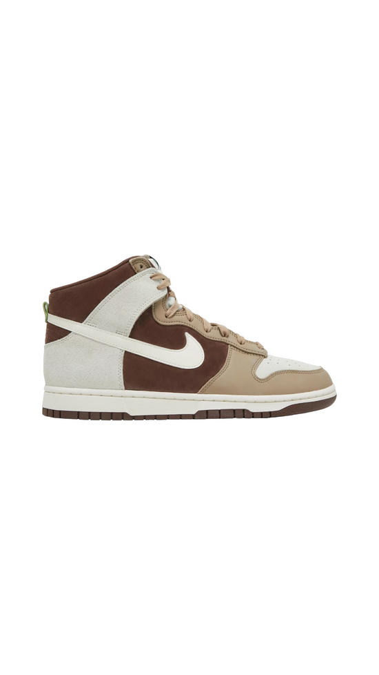 Nike Dunk High Light Chocolate Sz 15