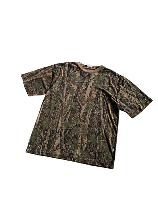 VTG Horizon Camo Leaf Tee Sz M/L
