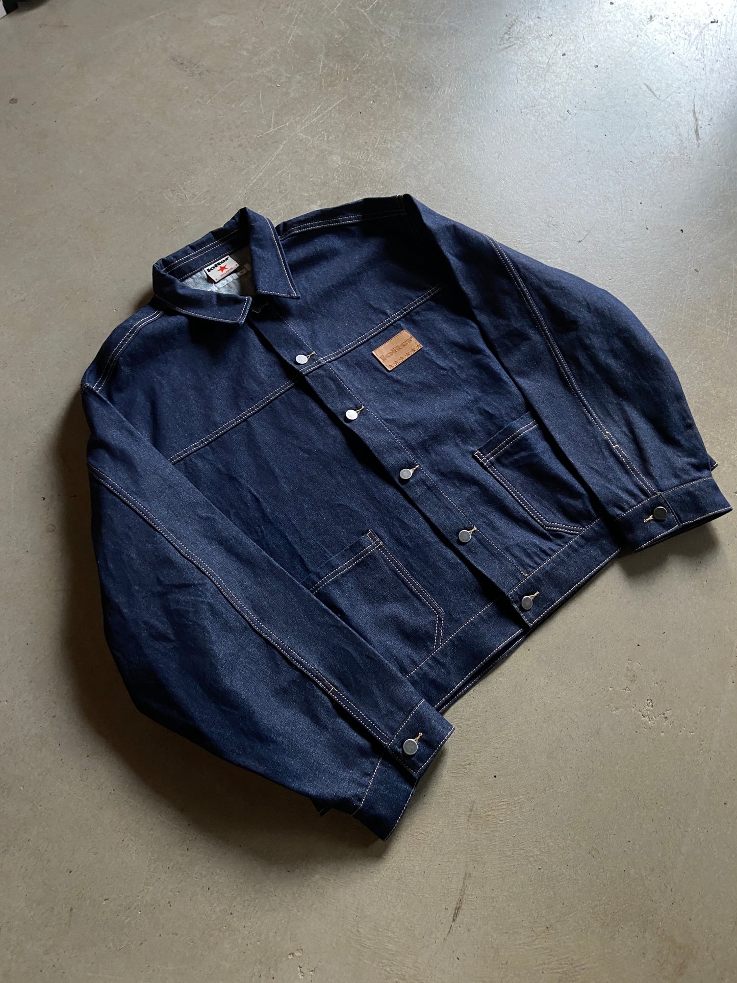 Loiter Denim Button Up Jacket Sz 2XL