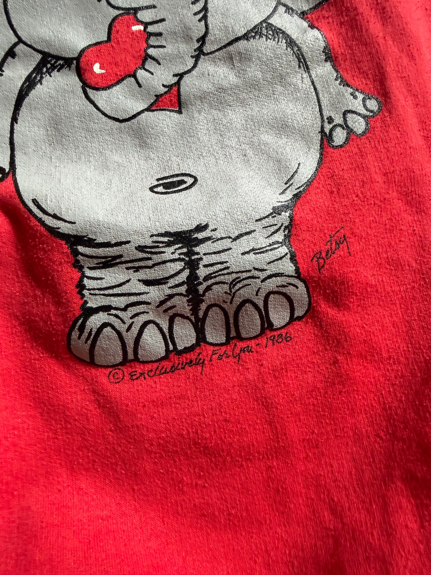 VTG Alabama I Love Bama Sweatshirt Sz M