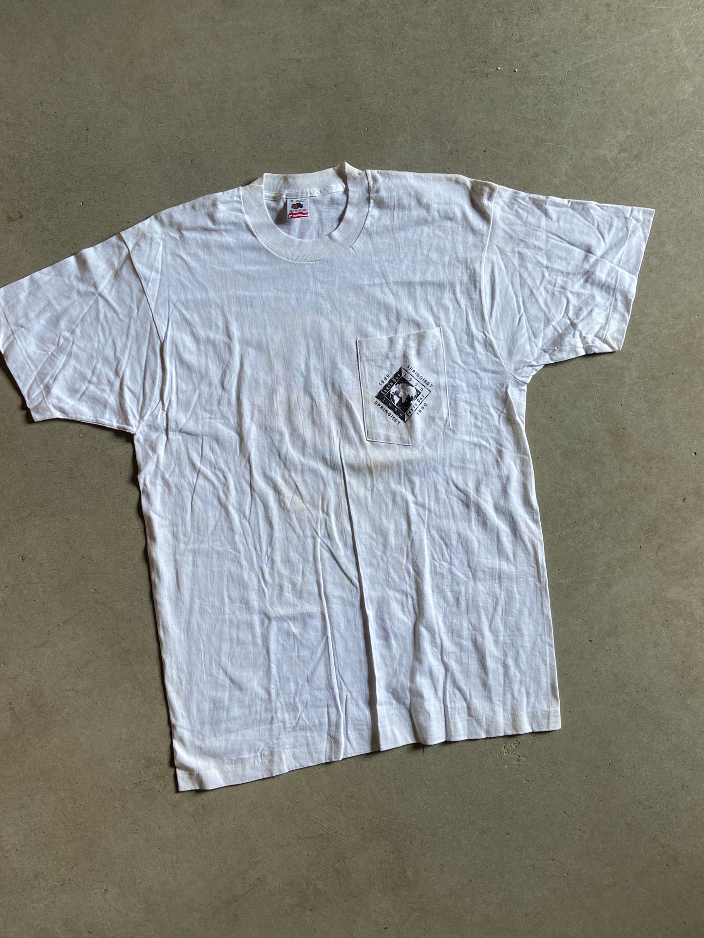 VTG Springfest Earth Day Tee Sz XL