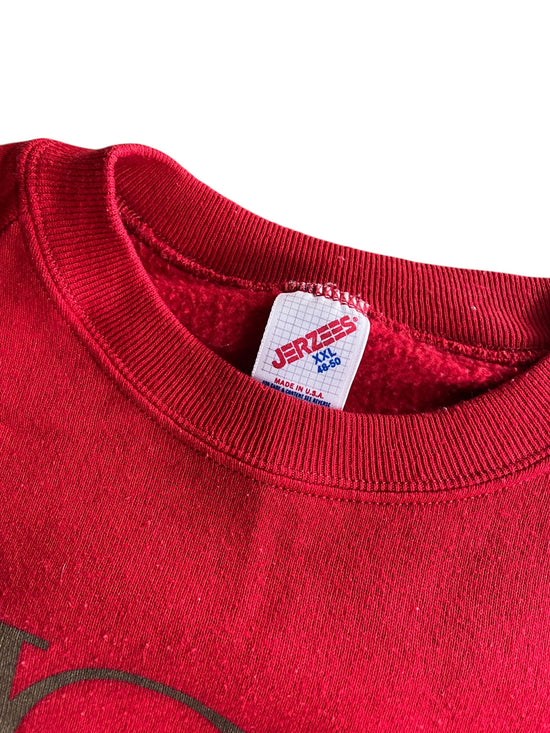 VTG Santa Ho Ho Ho Sweatshirt Sz XL