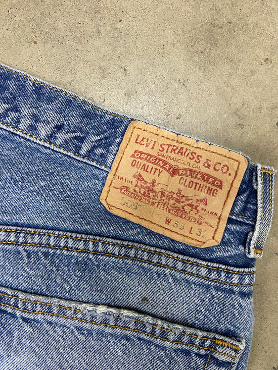 VTG Levi's 505 Lightwash Denim Sz 34x32