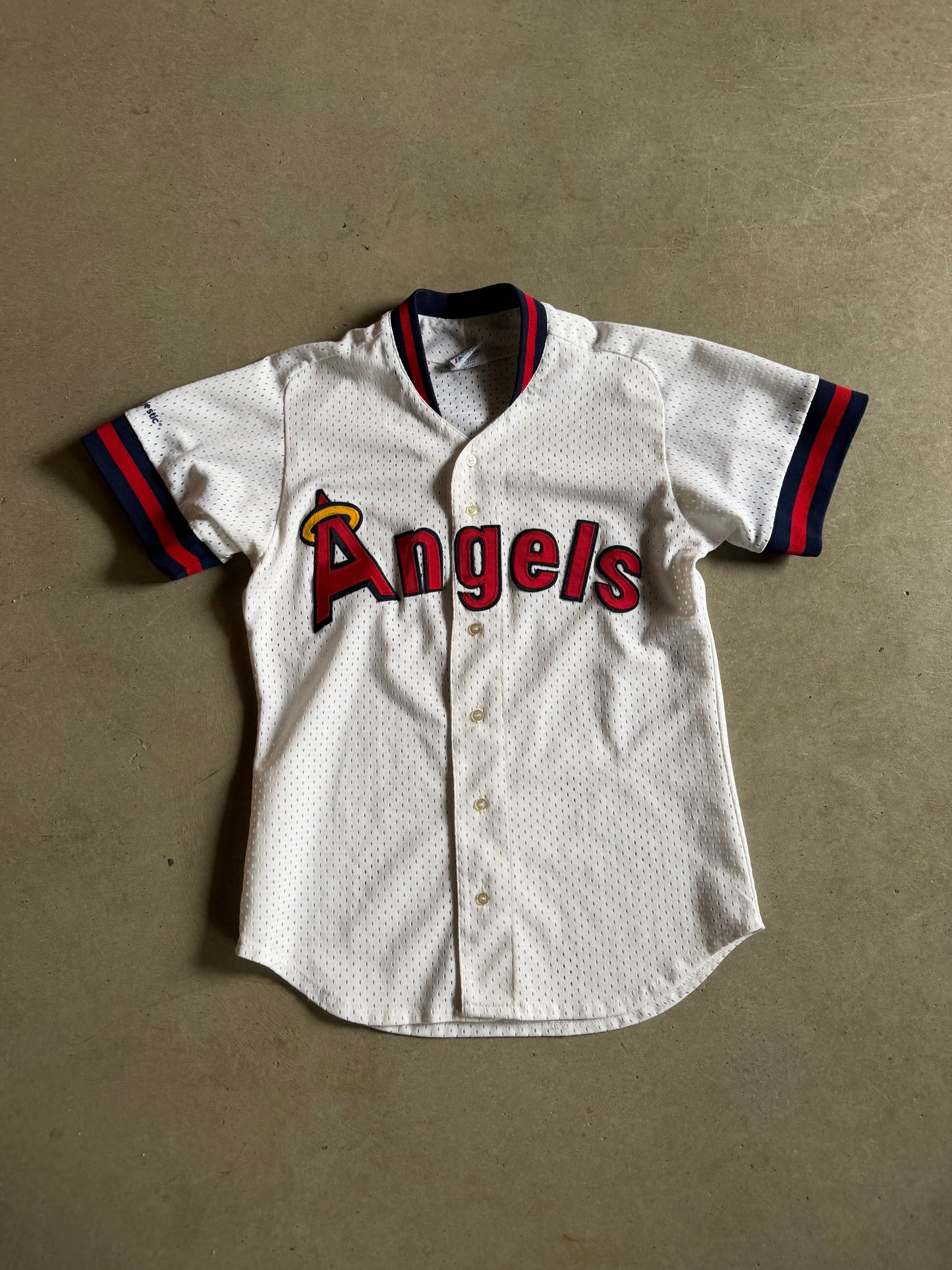 Los Angeles Angels Baseball Jersey Sz Women's L