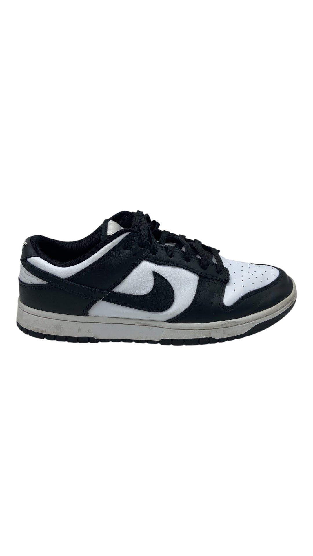 Beater Special Nike Dunk Low Retro White Black Panda Sz 12M/13.5W