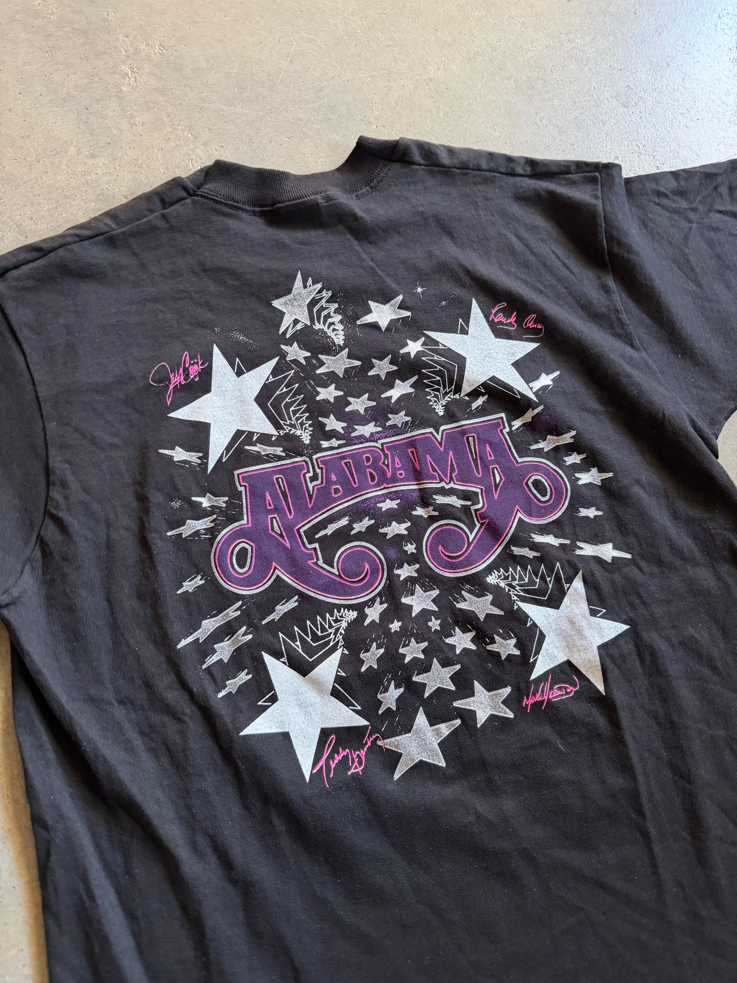 VTG Alabama Portait Stars Tee Sz L