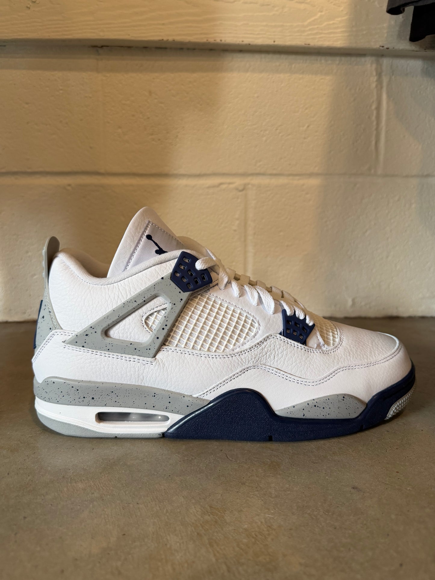 Jordan 4 Retro Midnight Navy Sz 12M/13.5W