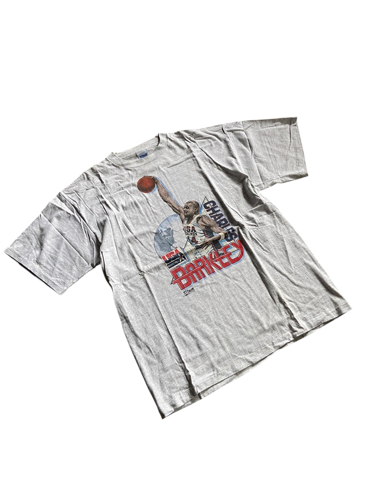 VTG Salem Team USA Charles Barkley Tee Sz L/XL