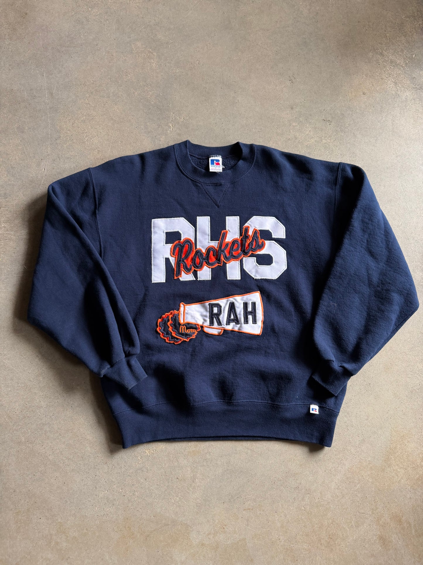 VTG RHS Rockets Rah Sweatshirt Sz L
