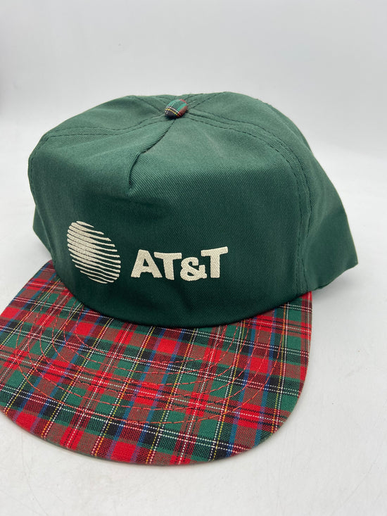 VTG Plaid AT&T Snapback Hat