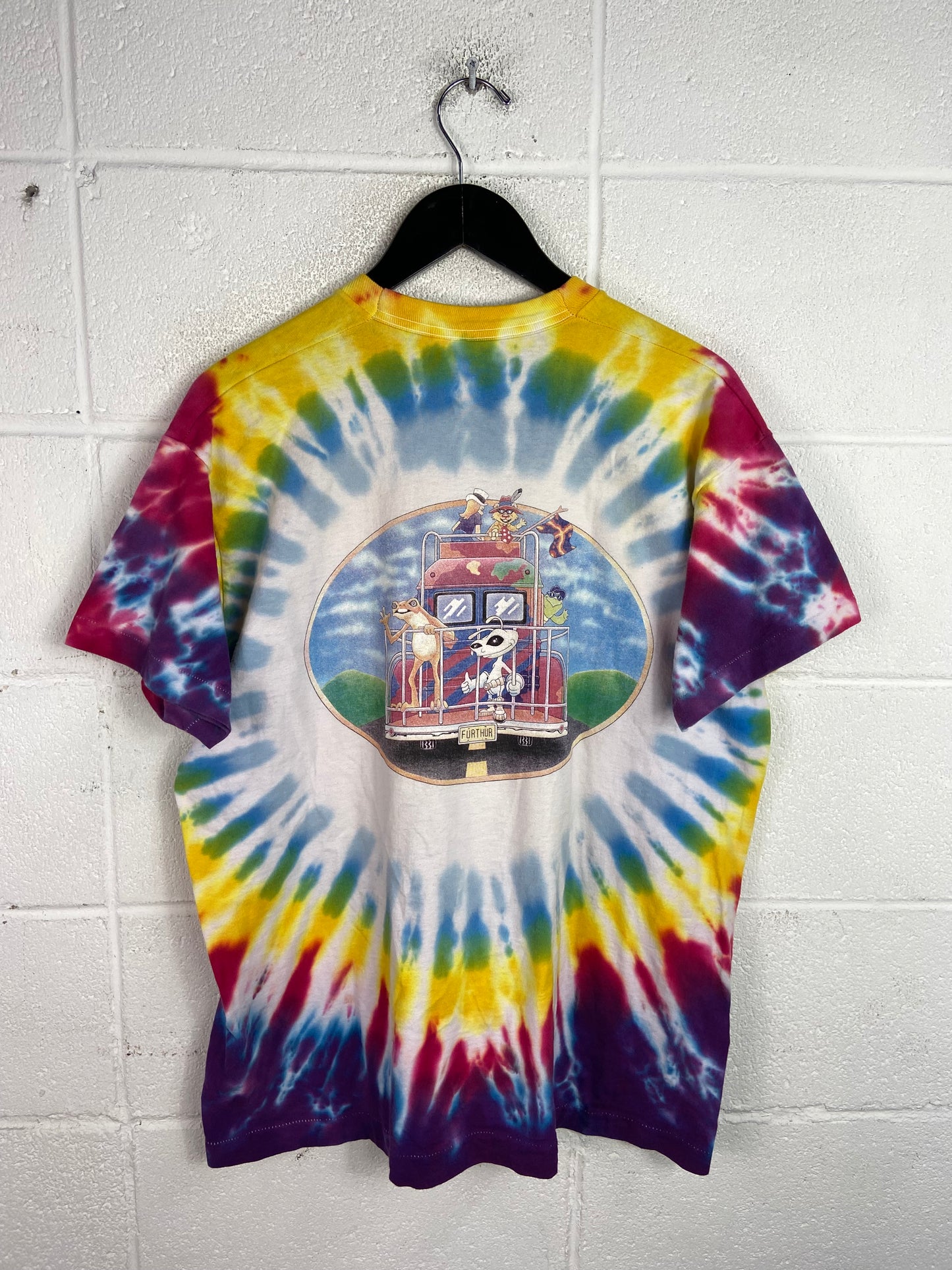 VTG Furthur Festival '96 Tye Dye Tee Sz XL