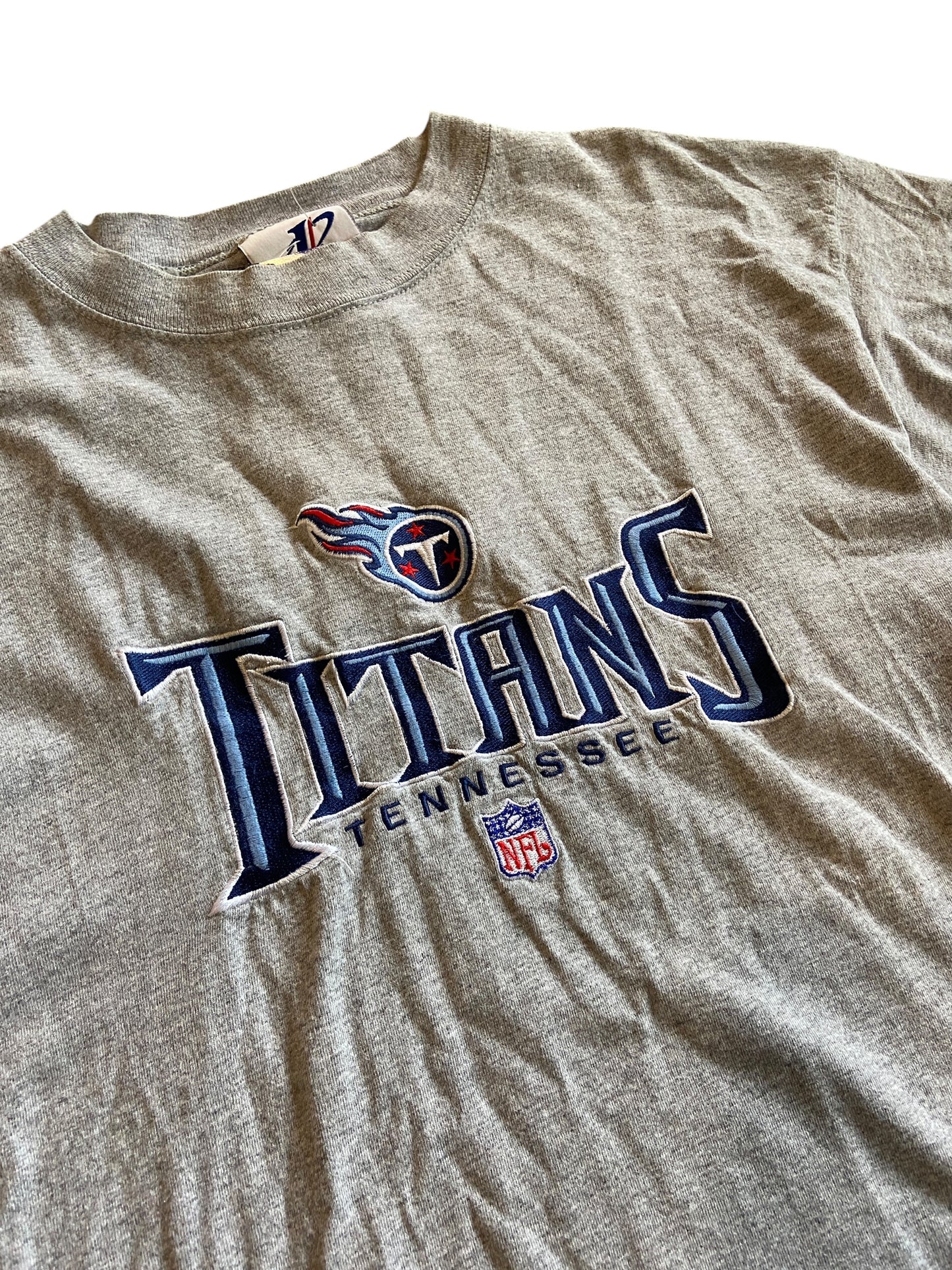 VTG Tennessee Titans Embroidered Tee Sz XL
