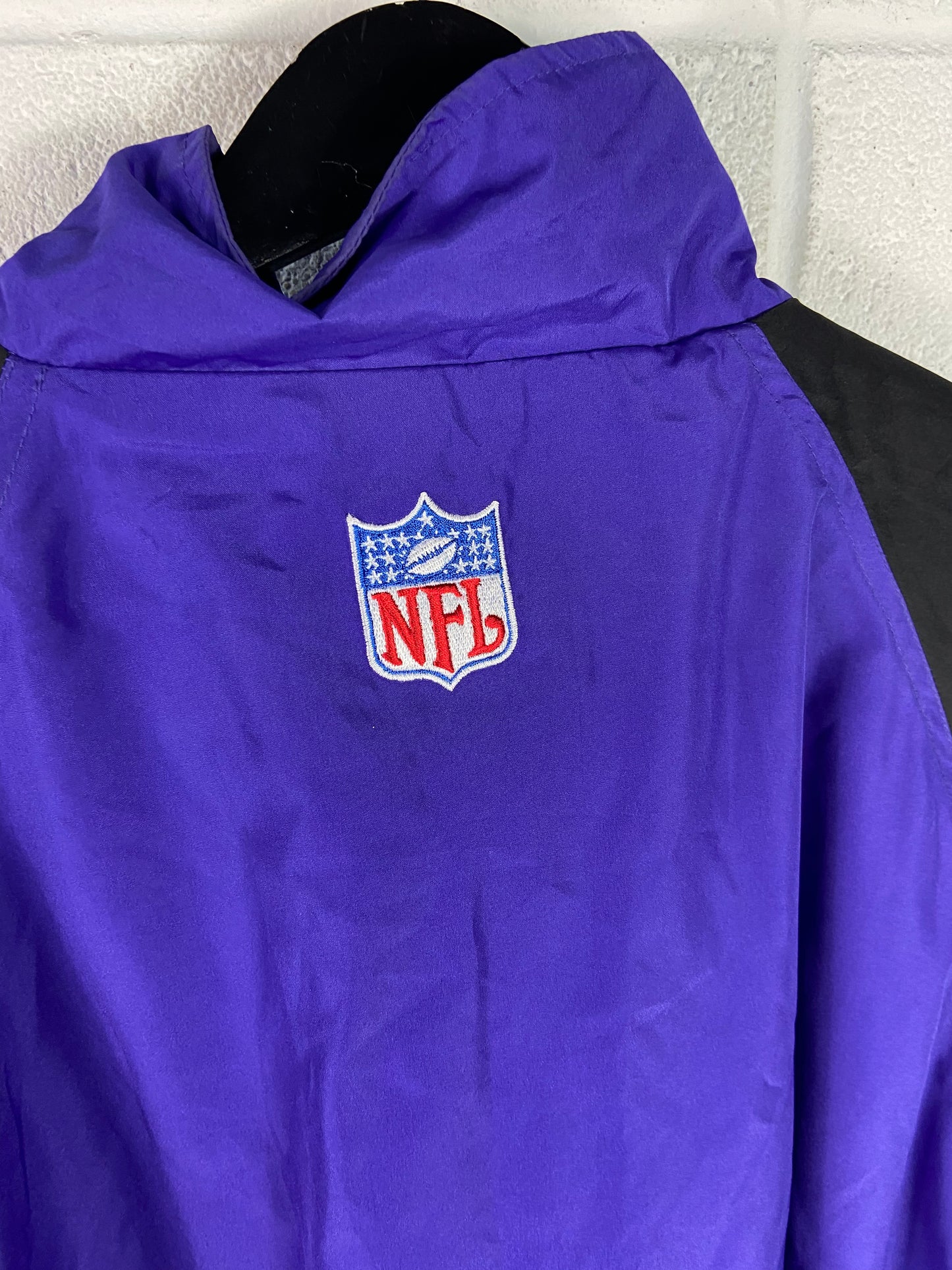 VTG Puma Minnesota Vikings Purple Track Jacket Sz XL