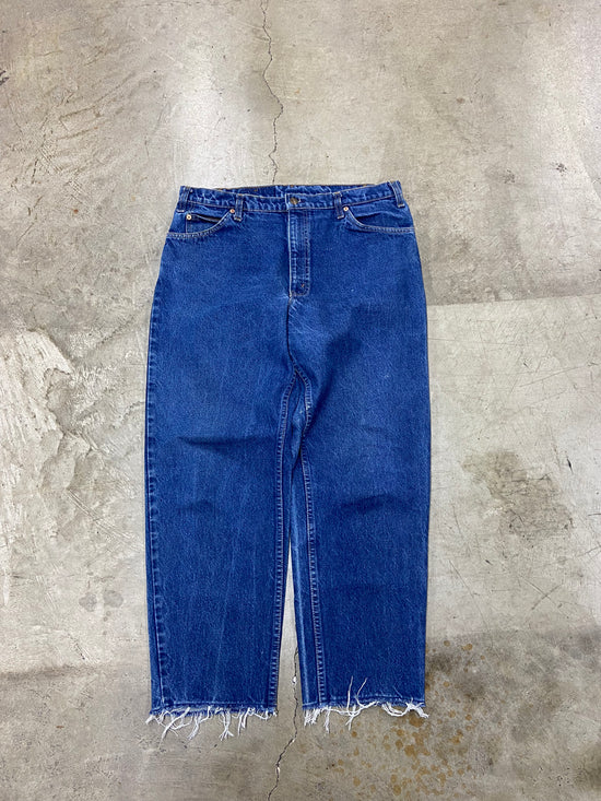 VTG 80s Orange Tab 550 Levi Denim Jeans Sz 36x27