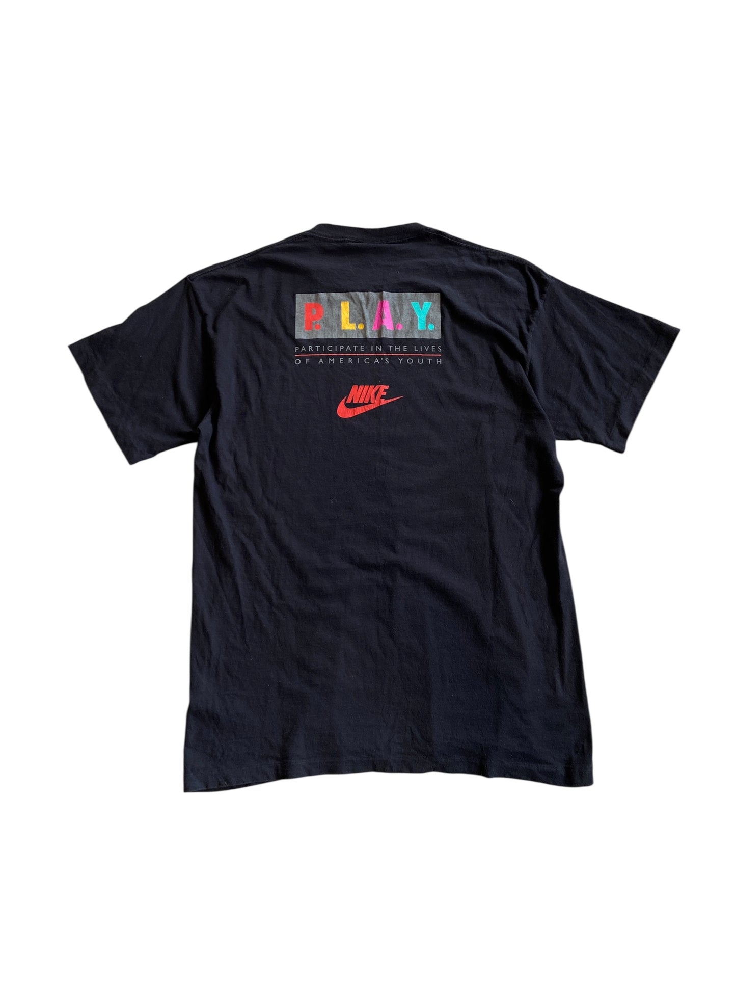 Nike P.L.A.Y Participate Lives America’s Youth Tee Sz L