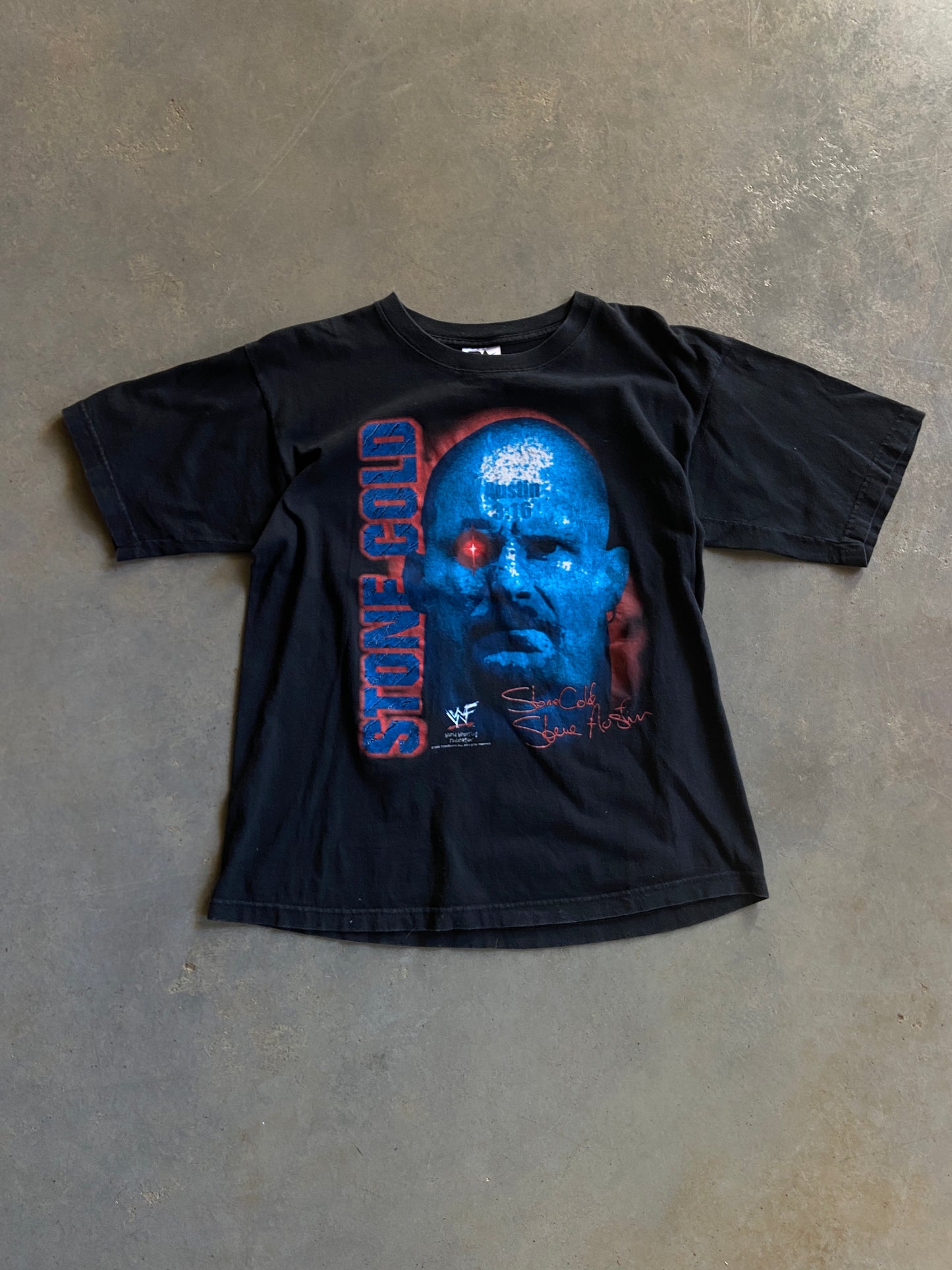 VTG Stone Cold Steve Austin Tee Sz L