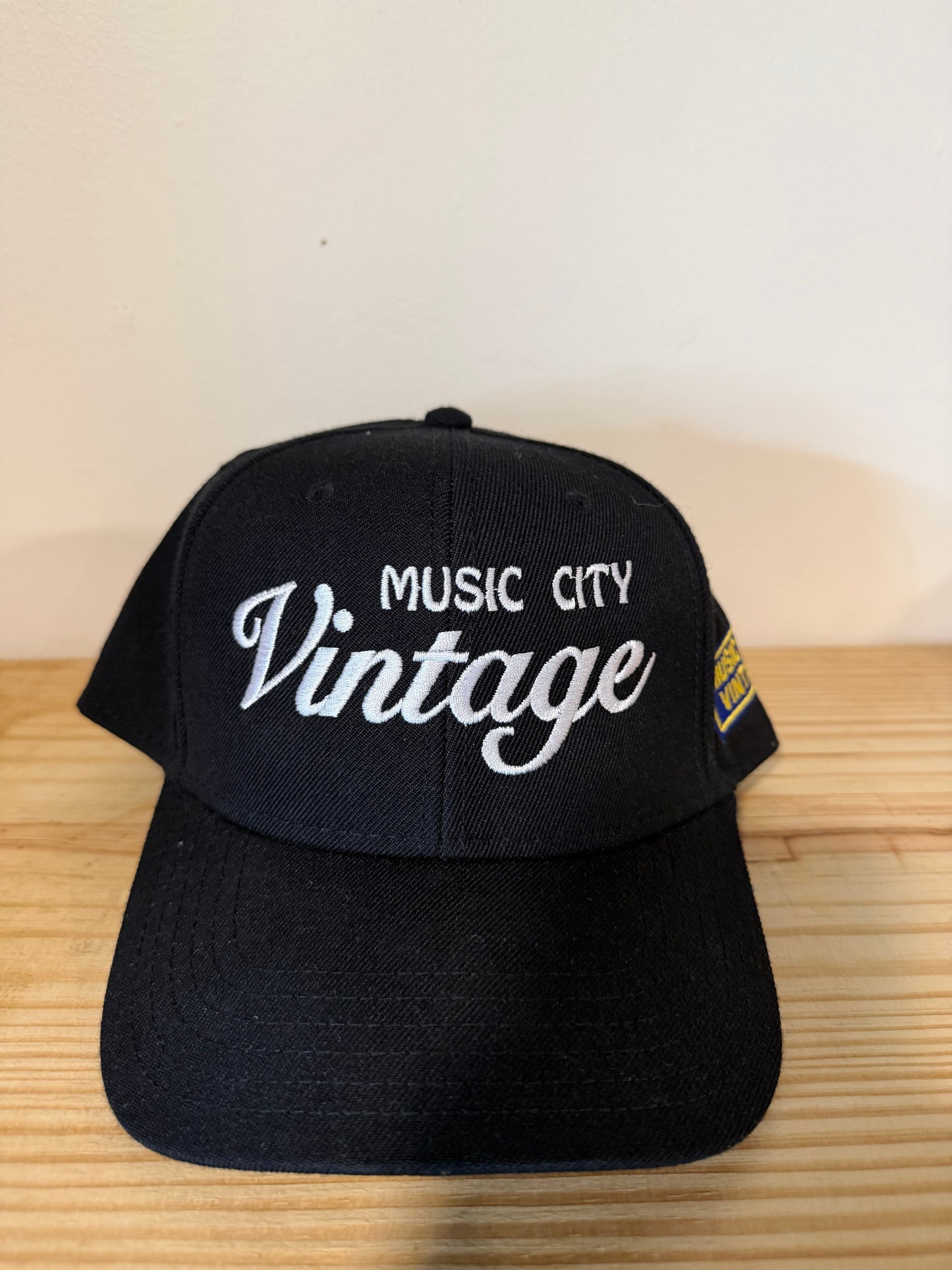 Music City Vintage Black Blockbuster Hat