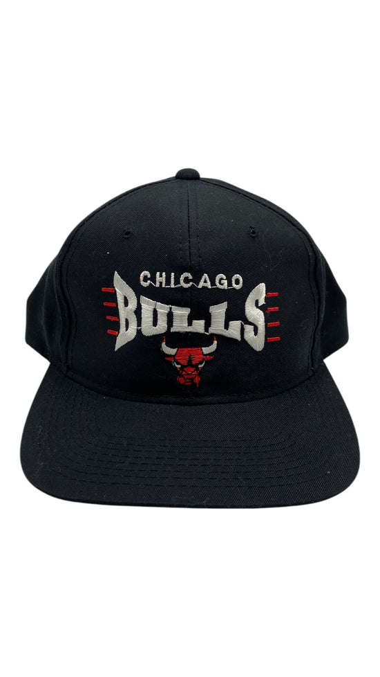 VTG Chicago Bulls Black Youngan Hat