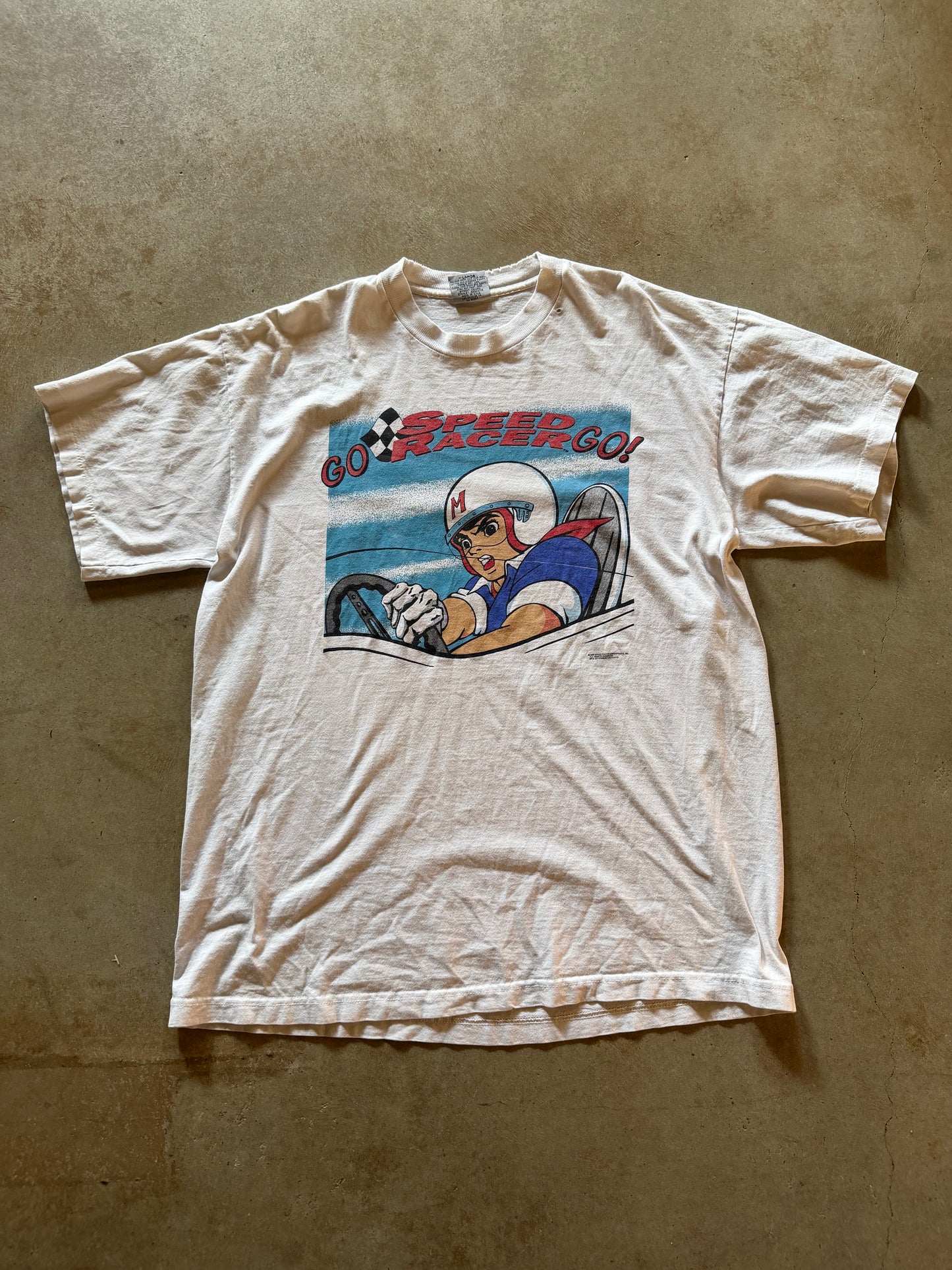 VTG Speed Racer Stanley Desantis Tee Sz XL