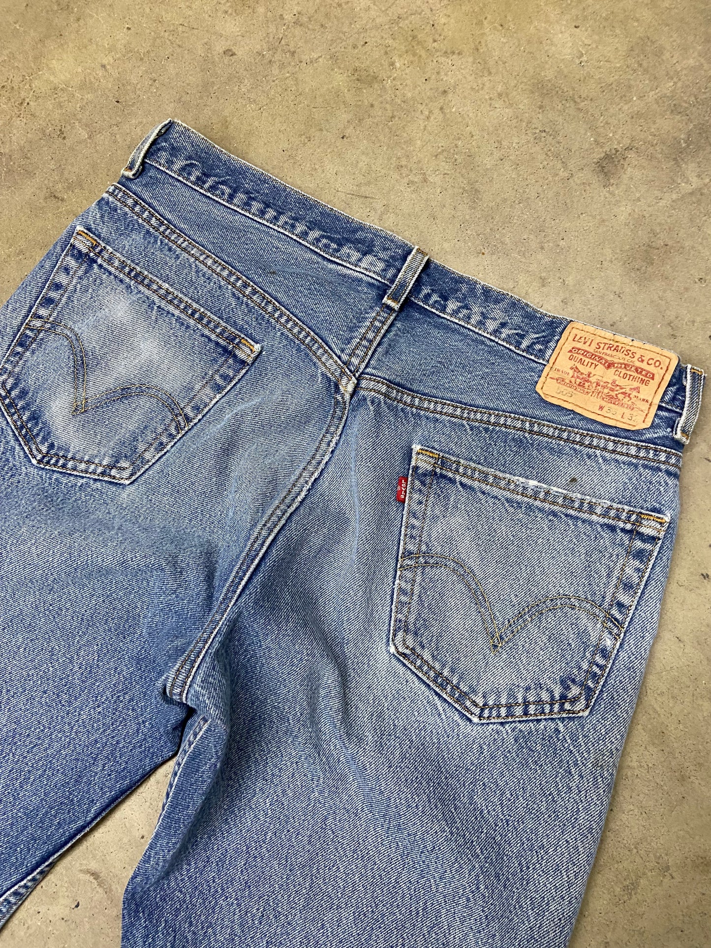 VTG Levi's 505 Lightwash Denim Sz 34x32