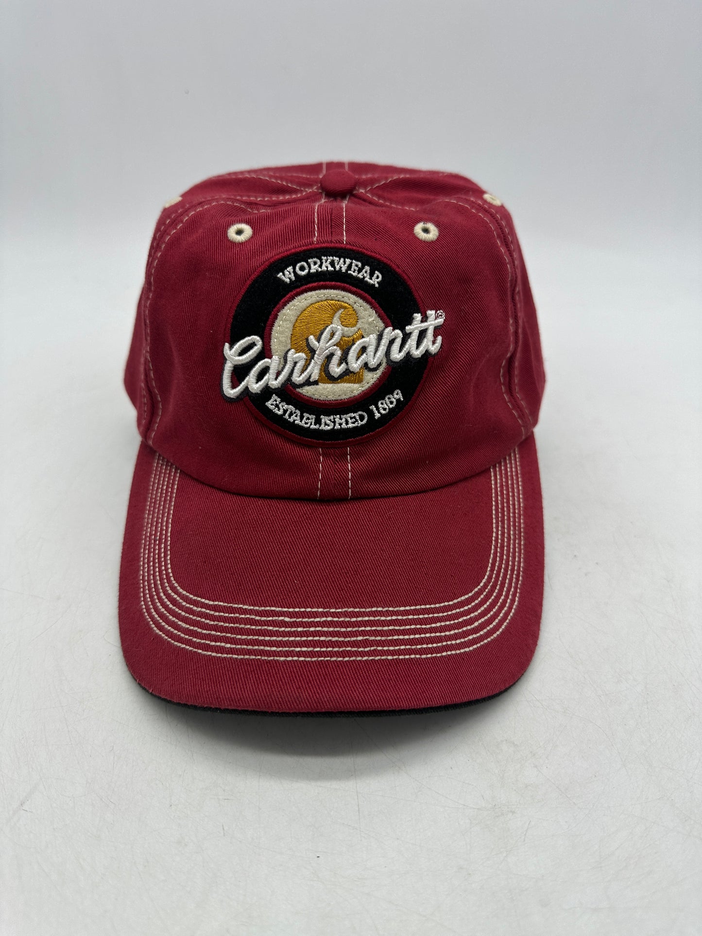 VTG 2008 Carhartt Workwear Hook & Loop Hat