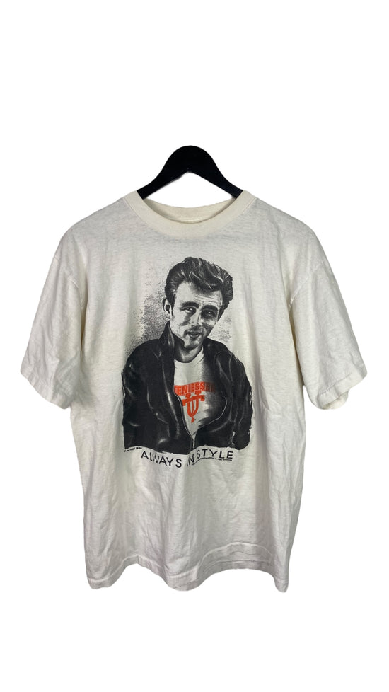 VTG Tennessee Vols James Dean Always in Style Tee Sz L